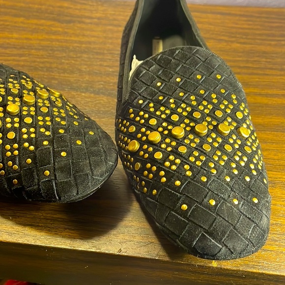 Authentic Bottega Veneta Woven Italian Suede Slip-On Loafer/ Driving Shoe sz 6 - Picture 6 of 9